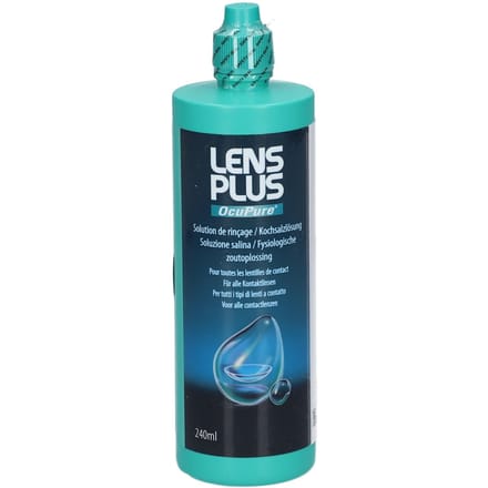 Lens Plus Ocupure 240 Bewarings-en-reinigingsoplossing