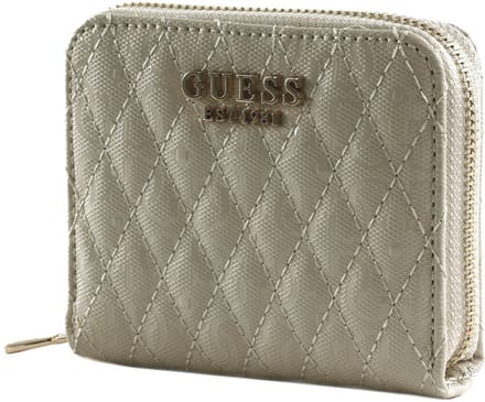 GUESS Portemonnee Betula Small Zip Around Wallet Taupe