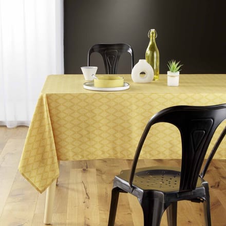 Rechthoekig tafelkleed met print GEOLINE, 140 x 240 cm