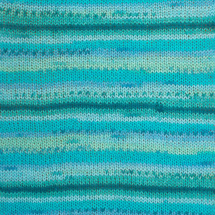 DROPS Fabel Print - 340 blue lagoon - Wol Garen