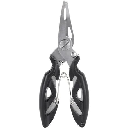 Pinces de Pêche Ciseaux Anneau Brisé Coupe Fil Dégorgeoirs Sac de Pêche Noir gray