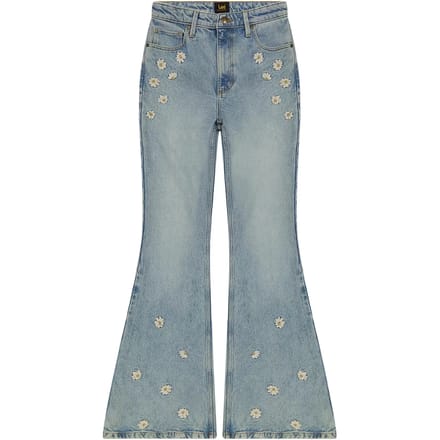 Lee Flare Fit Hoogzittende Jeans Blauw 31 / 31 Vrouw