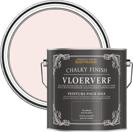 Rust-Oleum Roze Vloerverf - Porselein Roze 2,5L