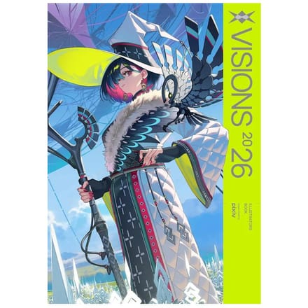 Livre d'illustrations Vision 2026, Pixiv, édition japonaise yellow