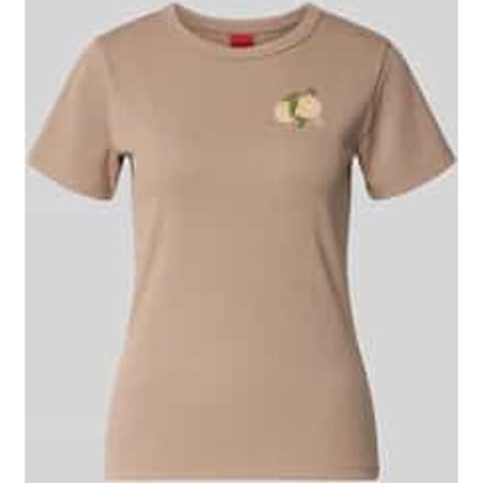 regular fit T-shirt van katoenmix model 'DELORIS_4'