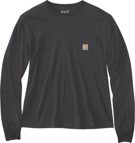 Carhartt Dames Lightweight L/S- Pocket T-shirt Zwart