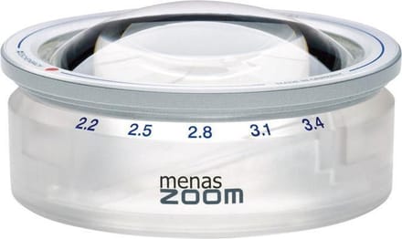 Eschenbach menas ZOOM - Vergrootglas met 2.2x-3.4x vergroting - Compacte Leesloep