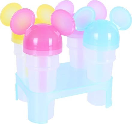 4x Gekleurde Mickey DISNEY ijsco bakjes