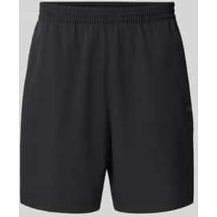 Regular fit korte broek van ademend materiaal