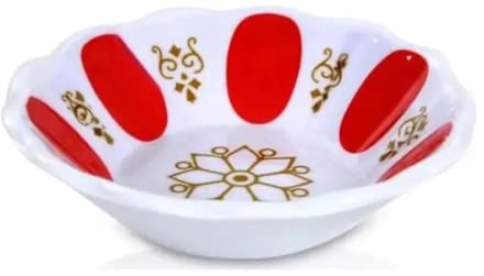 Melamine theeschotel – diameter 10 cm – helder – vaatwasserbestendig