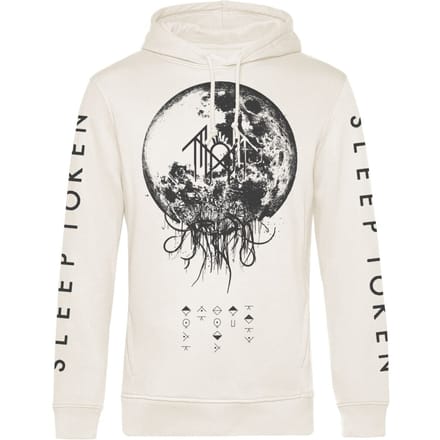 Sleep Token Trui met capuchon - Take Me Back To Eden - S tot XXL - voor Mannen - gebroken wit