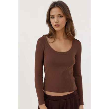 Basics Katoen Gemengde T-shirt