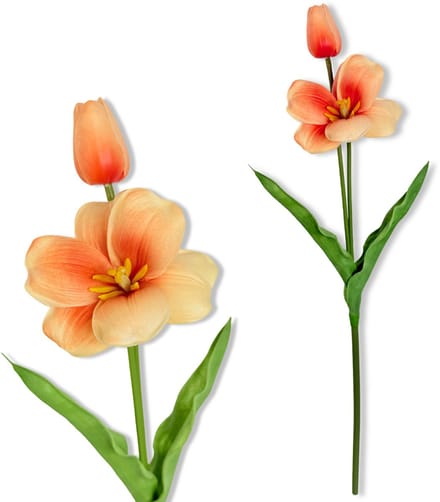 Inspiruj - Tulipan Kunstbloem - Morel - 53 cm