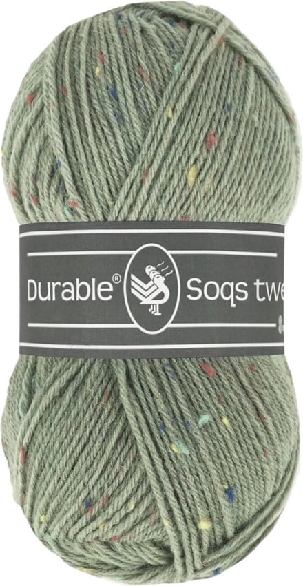 Durable Soqs Tweed - 402 Seagrass