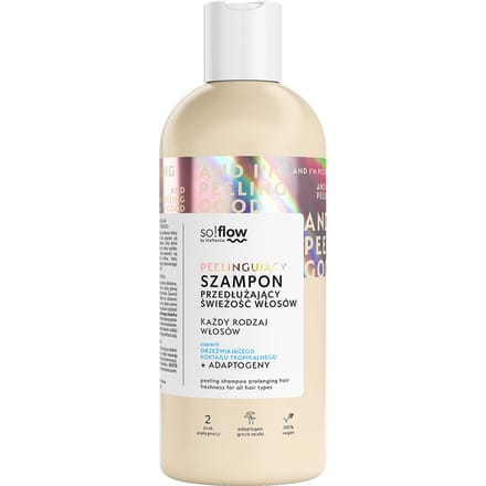 SO!FLOW Exfoliating Shampoo for Longer Hair Freshness 400ml