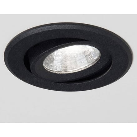 Molto Luce Agon Round LED inbouwspot 3.000K 40° zwart