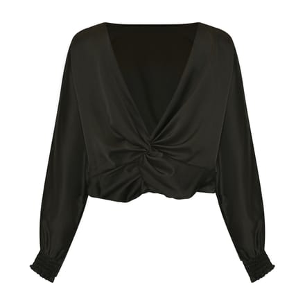 Krista Blouse in Zwart