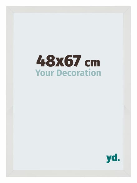 Your Decoration - Fotolijst 48x67 cm - MDF - Wit Mat - Mura