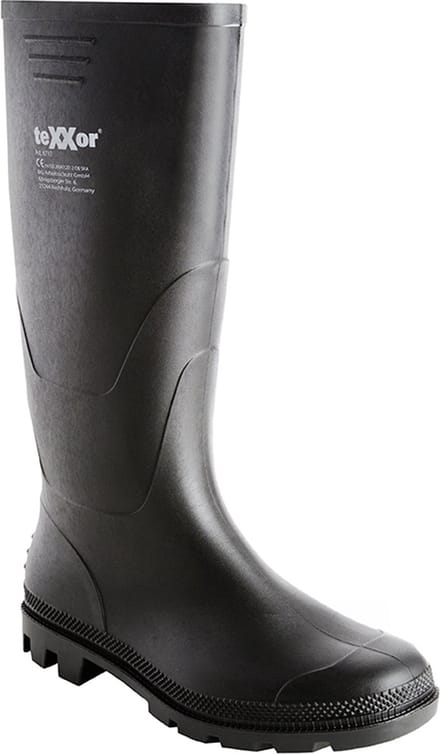 teXXor Rubberen laarzen, PVC-werklaarzen, zwart
