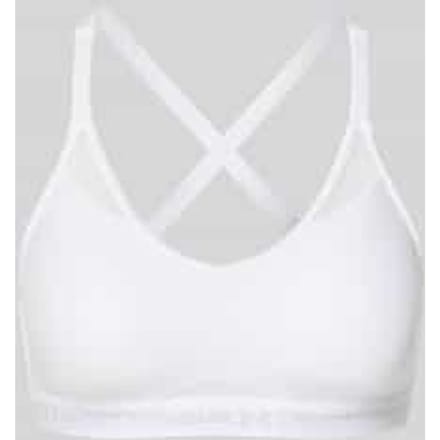Sport-bh met labelopschrift model 'UA Crossback Low Bra'