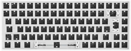 Compact Mechanisch Toetsenbord Barebone - Wit (Zonder Switches en Keycaps)