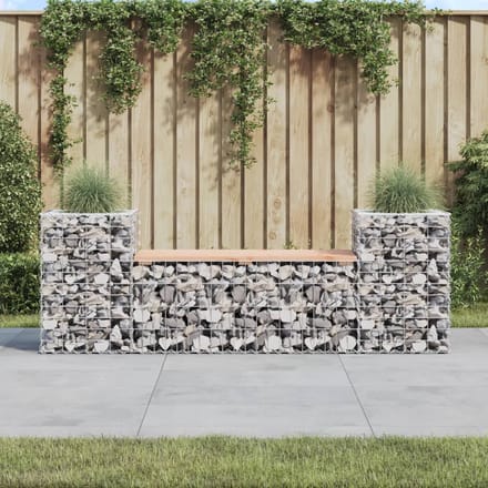 vidaXL - Tuinbank - schanskorfontwerp - 183x41x60,5 - cm - massief - douglashout