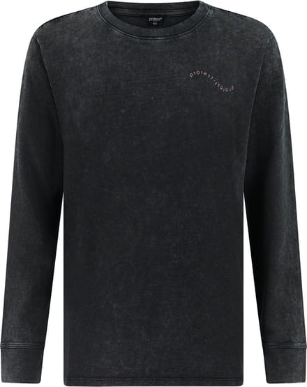 Protest PRTShara - T-shirt Dames - Lange mouw - Loose fit - Crème