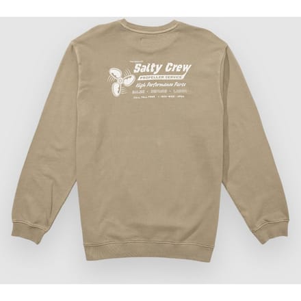 Salty Crew Props Vintage Crew Fleece Trui grijs