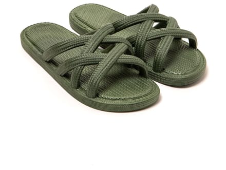 Brasileras Sandalen Damen-Legergroen-38