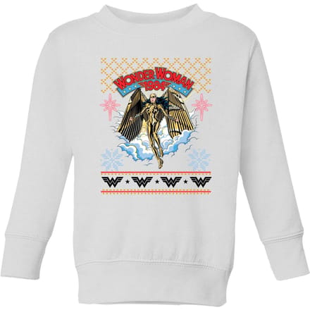 Wonder Women 1984 Kids' Sweatshirt - White - 146/152 (11-12 jaar)