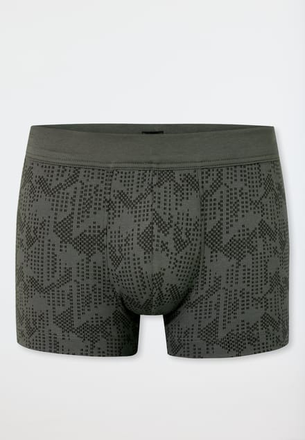 Schiesser – Fine Interlock - Short – 183180 – Dark Green – Maat M