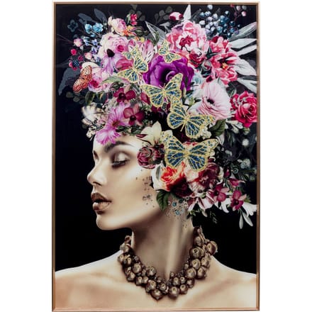Schilderij Muse Glamour 80x120cm Kare Design