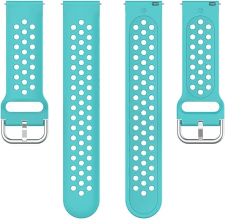 Siliconen bandje - geschikt voor Fitbit Versa / Versa 2 - mintgroen