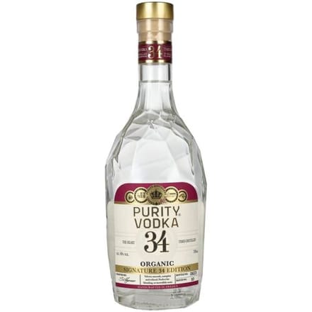 Zuiverheid Wodka &amp; Gin Purity SIGNATURE 34 EDITION Organic Vodka 40% Vol. 0,7l