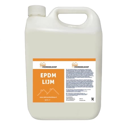 Dakvoordeelshop EPDM hechtlijm op waterbasis 2,5 liter