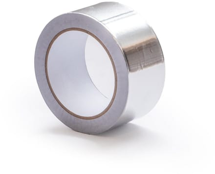 Plakband 10 m zwart aluminium - Hoge temperatuur weerstand