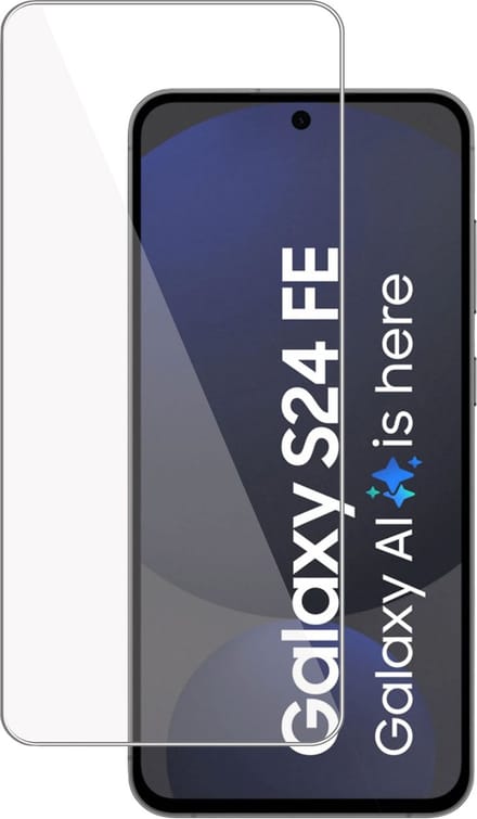 Screenprotector geschikt voor Samsung Galaxy S24 FE Screenprotector – Gehard Glas - Proteqt+