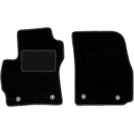 Voormatten zwart voor: Mazda 5 I 7-zits (2005-2010)