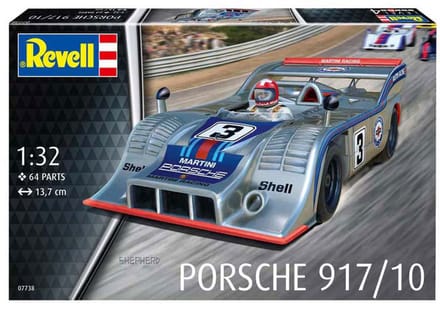 Revell Modelbouwpakket Auto - 67738 Porsche 917/10 - Rauto - Model Set Plastic - 1:32 - Modelbouw