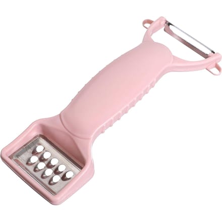 Schiller Aardappel Roze Multifunctioneel Scherp Mes Roestvrij Staal PP Arbeidsbesparend Veilig Rasp Schilmes white