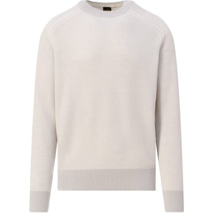 Regular Fit gebreide trui van scheerwolmix model 'AKAJER'