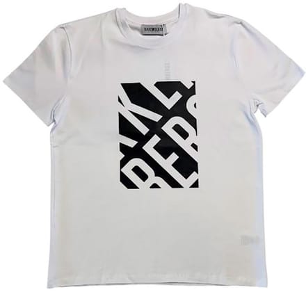Bikkembergs Bmt1218 T-shirt Met Korte Mouwen Wit M Man