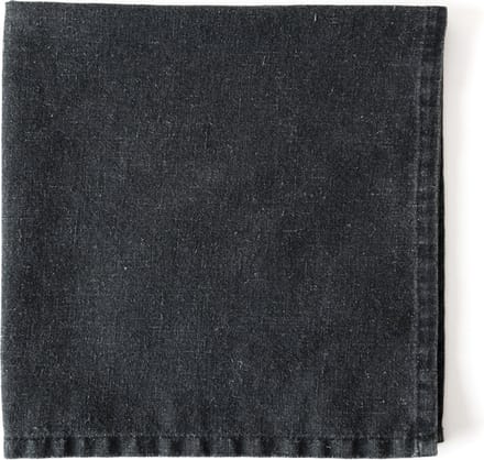 Dutch Rose Linen Servetten katoen en linnen - 45x45cm - Grijs