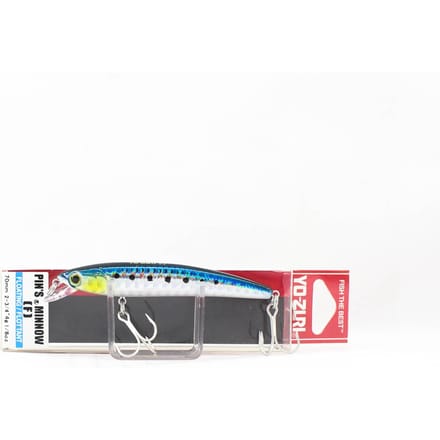 Yo Zuri Pin'S Minnow 70 mm drijvend kunstaas F1162-GHIW (3155) gray