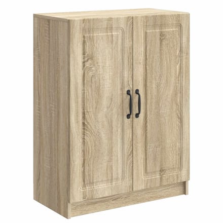 vidaXL - Dressoir - Sonoma - Eiken - 66 - x - 34,5 - x - 87 - cm - Bewerkt - hout