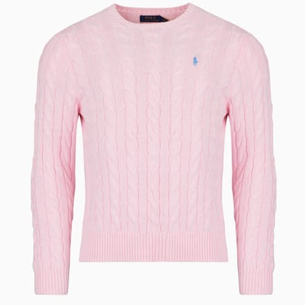Trui Polo Ralph Lauren PULL COL ROND EN MAILLE TORSADEE