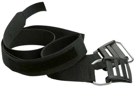 Best Divers Twin Tank Belt Duikflesband Zwart
