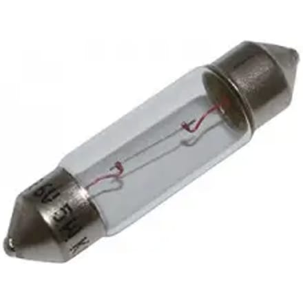 Doos met 10 motorfietslampen Brazoline SV8,5
