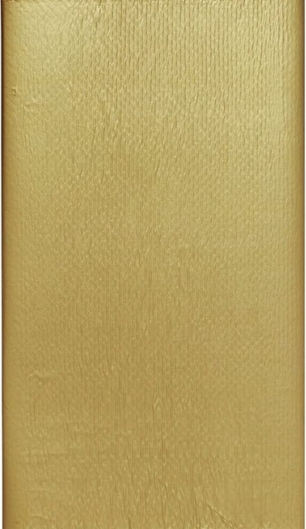 Duni Tafelkleed/tafellaken - 2x - herbruikbaar - goud - 138 x 220 cm - Dunisilk+ - Feestartikelen