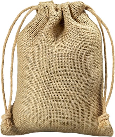 100 stuks Natuurlijk Jute Zakjes 10x15 cm 290 gr